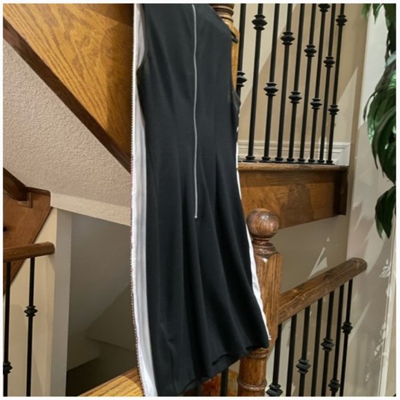 Ted Baker Amiro Embellished Pink Black Floral Print Sheath Dress size 2 nwot - Picture 13 of 16